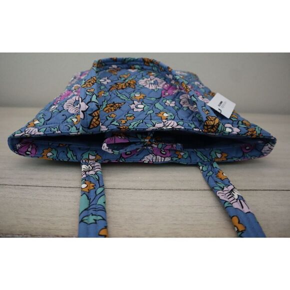 Vera Bradley 51135-20337 Womens Blue Wild Prairie Small North South Tote Bag - Picture 7 of 9